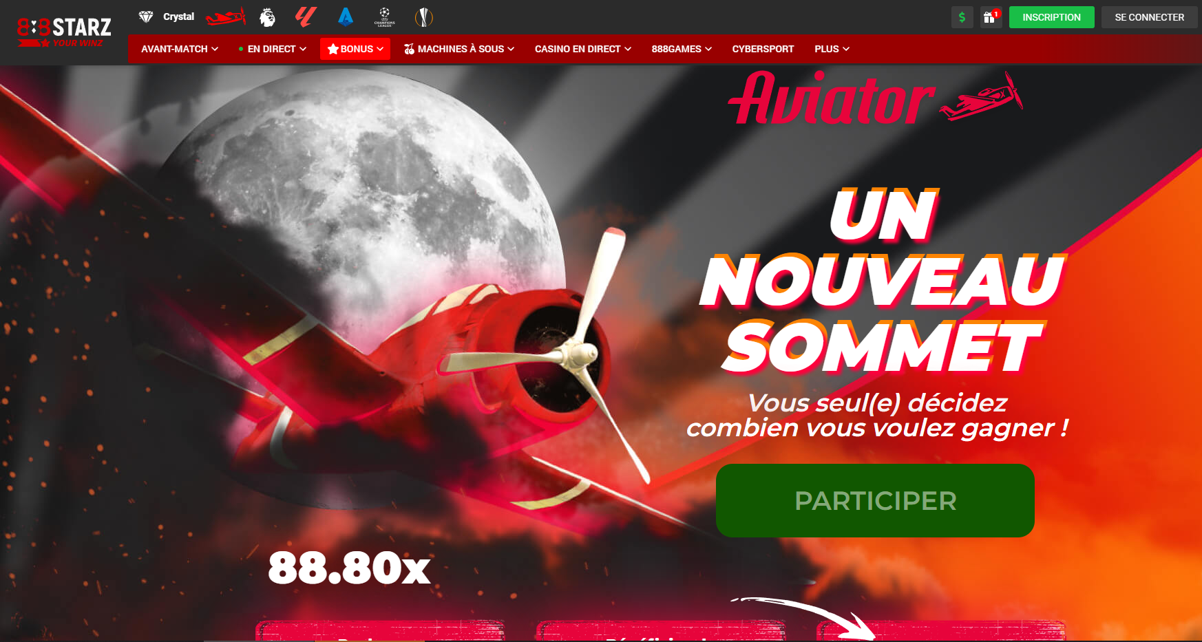 50 tours gratuits en Aviator